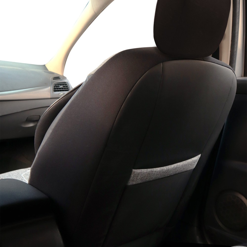 Axiom Comfort Serisi, Her Araca Uyumlu Oto Koltuk Kılıfı, Tam Set, Keten-Deri