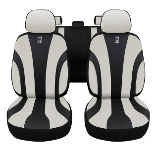 Medusa Serisi, Her Araca Uyumlu Oto Koltuk Kılıfı, Tam Set, Taytüyü/Keten-Deri