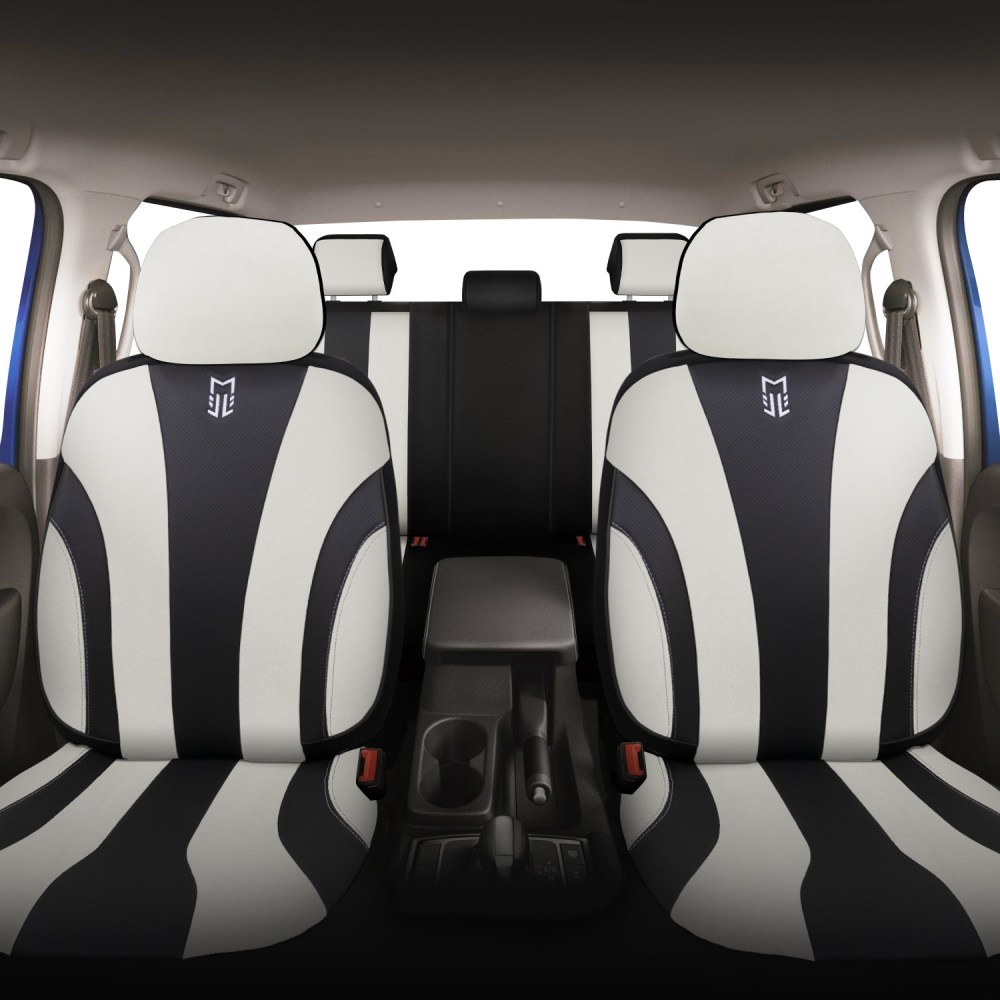 Medusa Serisi, Her Araca Uyumlu Oto Koltuk Kılıfı, Tam Set, Taytüyü/Keten-Deri