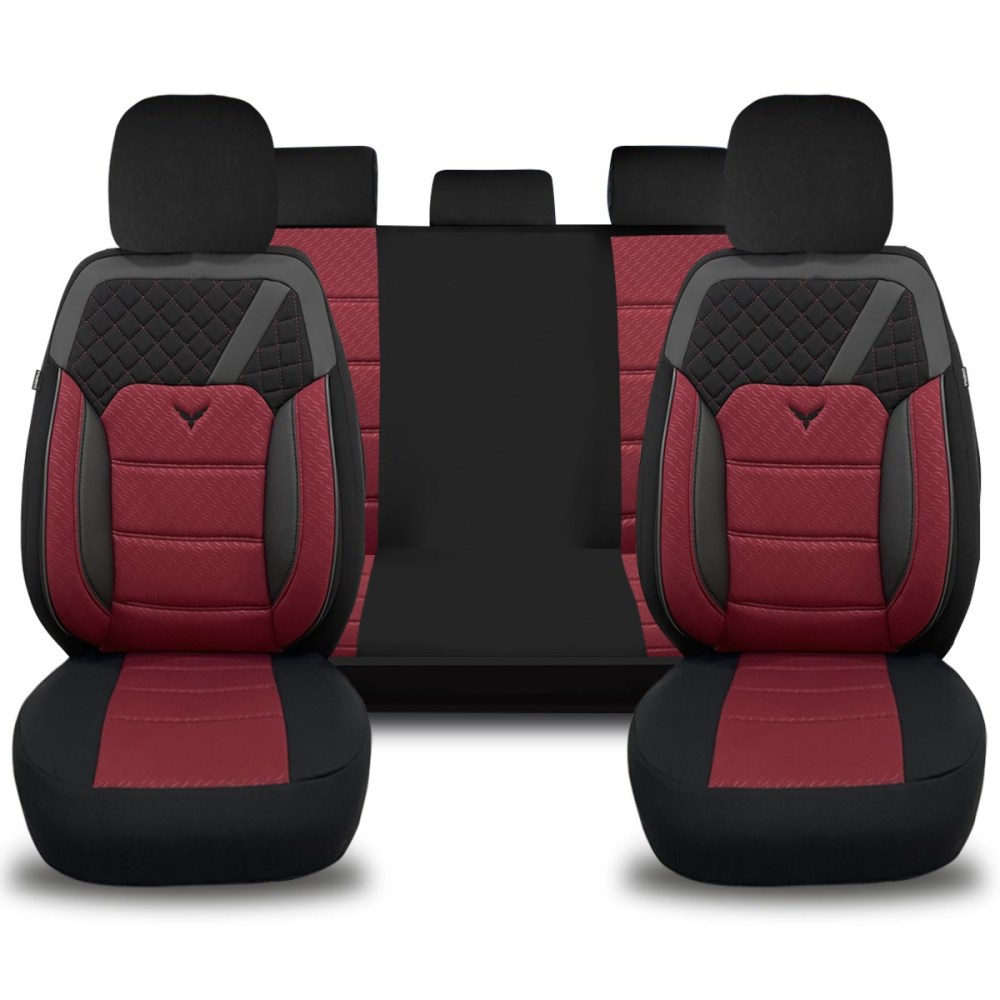 K1 Serisi, Her Araca Uyumlu Oto Koltuk Kılıfı, Tam Set, Gofraj