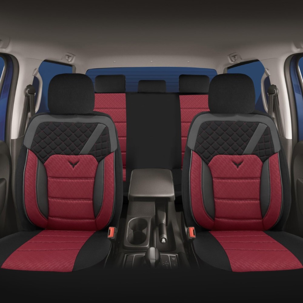 K1 Serisi, Her Araca Uyumlu Oto Koltuk Kılıfı, Tam Set, Gofraj