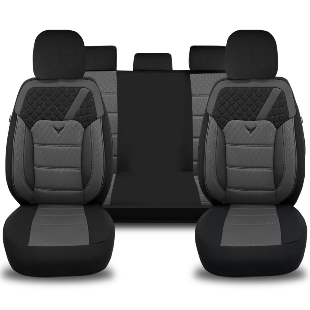 K1 Serisi, Her Araca Uyumlu Oto Koltuk Kılıfı, Tam Set, Gofraj