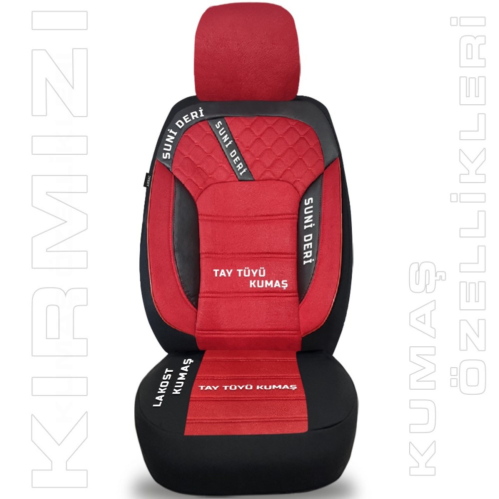 K2 Serisi, Her Araca Uyumlu Oto Koltuk Kılıfı, Tam Set, Taytüyü