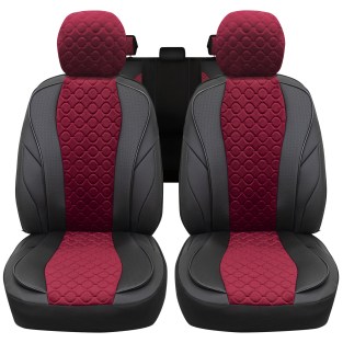 VIP Serisi, Her Araca Uyumlu Oto Koltuk Kılıfı, Tam Set, Taytüyü-Deri