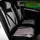 Volkswagen Jetta 2011-2018 Comfortline Özel Dikim Oto Koltuk Kılıfı, Keten, Gri / Siyah