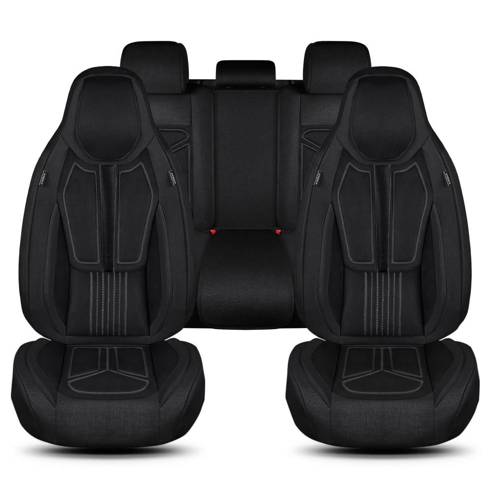 FS Serisi Her Araca Uyumlu Takmatik Oto Koltuk Kılıfı, Siyah