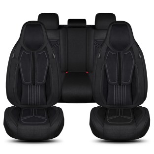 FS Serisi Her Araca Uyumlu Takmatik Oto Koltuk Kılıfı, Siyah