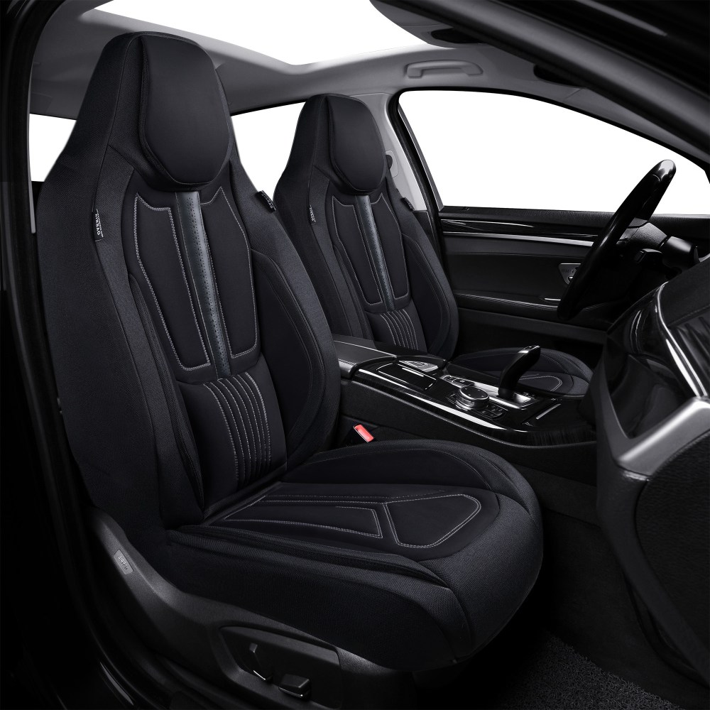 FS Serisi Her Araca Uyumlu Takmatik Oto Koltuk Kılıfı, Siyah