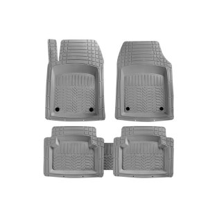 Havuzlu Paspas 4d Profesyonel Universal / Tam Set - Gri