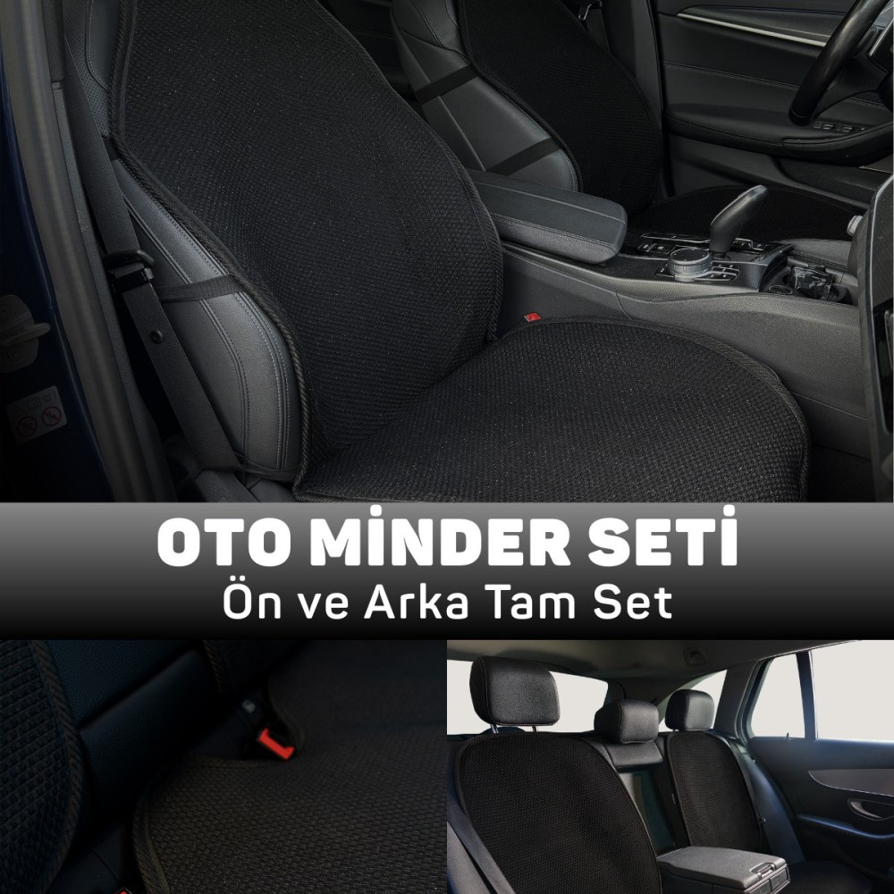 Mindra Serisi Her Araca Uyumlu Oto Koltuk Minderi
