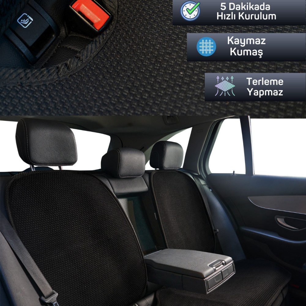 Mindra Serisi Her Araca Uyumlu Oto Koltuk Minderi