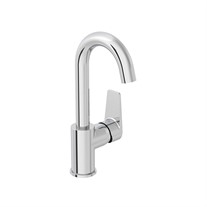 Artema Flow Square Lavabo Bataryası Döner Borulu Krom A43165