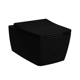 VitrA Metropole Rim-ex Asma Klozet Siyah 7672B070-0559