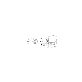 VitrA Origin Classic Ara Musluk Mat Siyah A4525936