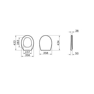 Vitra S10 Soft Klozet Kapağı 109-003-909