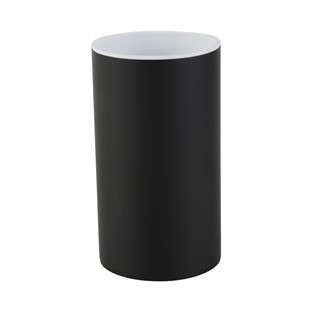 Kobos Tezgah Üstü Yuvarlak Diş Fırçalık Mat Siyah KBW-631MB