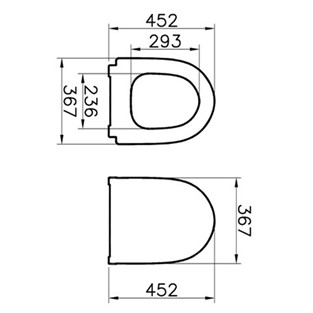 VitrA Sento Slim Soft Klozet Kapağı 120-003-009