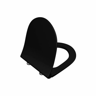 VitrA Sento Soft Slim Klozet Kapağı Mat Siyah 120-083-009