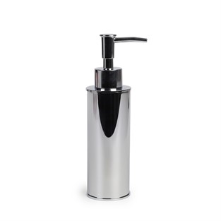 Kobos Tezgah Üstü Yuvarlak Sıvı Sabunluk Parlak Krom KBW-621CR