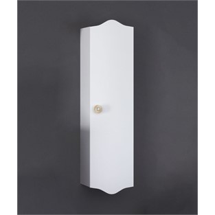 ORKA Cunda Boy Dolabı Beyaz Altın 40 cm ORKA3000302