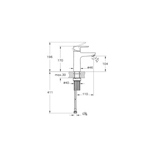 VitrA Flow Soft Lavabo Bataryası A43009