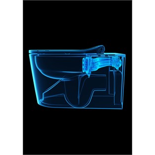 VitrA QuantumFlush Nest Asma Klozet Gizli Montajlı 57 cm 7870B403-0090
