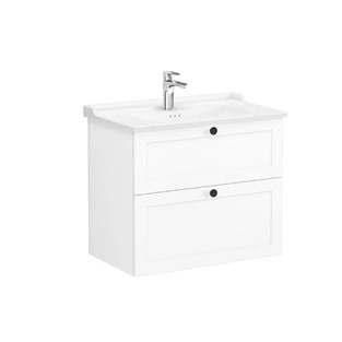 VitrA Root Classic İki Çekmeceli Lavabo Dolabı 80 Cm Beyaz 68869