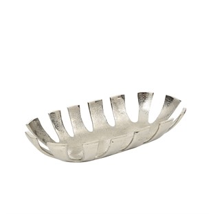 Vitale Silver Dekoratif Tabak 30x16 cm AK.IU0255