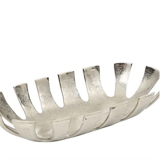 Vitale Silver Dekoratif Tabak 30x16 cm AK.IU0255