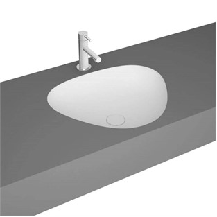VitrA Plural Üçgen Tezgah Altı Lavabo 47 cm Mat Beyaz 7812B401-1083