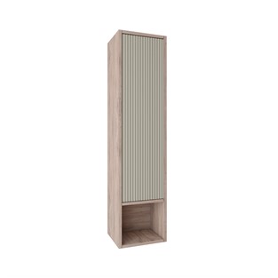 Kobos Elegant Boy Dolabı Light Walnut + Luna L-R KB710097