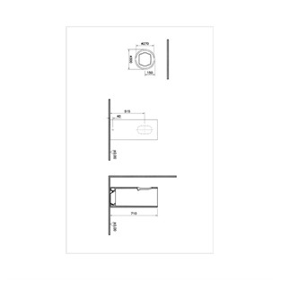 VitrA Liquid Kolon Ayak 7319B403-0156