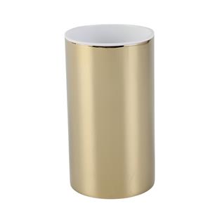 Kobos Tezgah Üstü Yuvarlak Diş Fırçalık Altın KBW-631GL