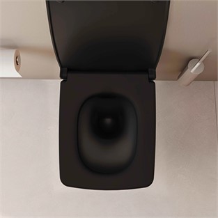 VitrA Metropole Slim Klozet Kapağı Mat Siyah 122-483R009