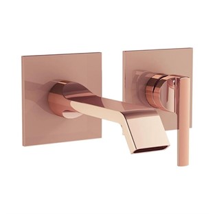 VitrA Suit Ankastre Lavabo Bataryası Sıva Üstü Grubu Soft Bakır A4278229