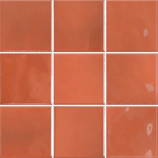 VitrA 10x10, Retromix, Fileli Fon, Terra Rossa K94993180001VTE0 (1m2)