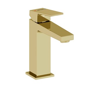 Artema Minimax Square Lavabo Bataryası (Yüksek) Soft Altın A4372274