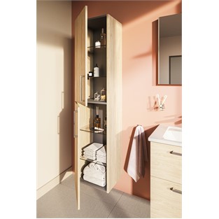 VitrA Root Flat Boy Dolabı 40 cm Doğal Meşe 66223