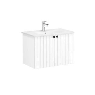 VitrA Root Groove Kapaklı Lavabo Dolabı 80 Cm Mat Beyaz 69289