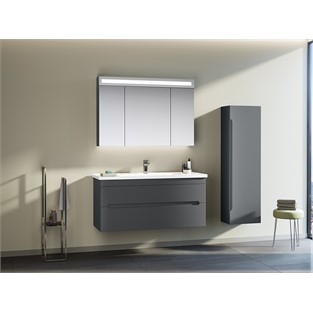 ORKA Varna Banyo Dolabı Takımı Mat Antrasit Lake 120 cm ORKA5000851