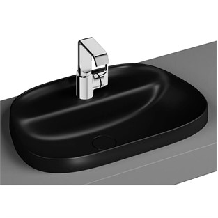 VitrA Frame Tezgahüstü Lavabo Tv Şekilli 55x39 cm Mat Siyah 5696B483-0041
