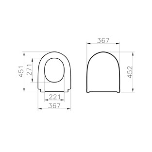 VitrA Nest Quantum Flush Slim Soft Klozet Kapağı 220-003R009