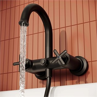 VitrA Origin Classic Banyo Bataryası Mat Siyah A4289336