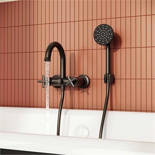 VitrA Origin Classic Banyo Bataryası Mat Siyah A4289336