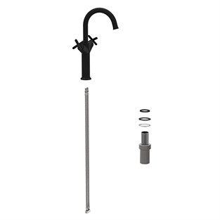 VitrA Origin Classic Çanak Lavabo Bataryası Mat Siyah A4288636