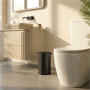 Kobos Nova Çöp Kovası 5L Mat Siyah KBW-908MB
