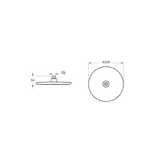 Artema Shine Round Duş Başlığı A45631WSA