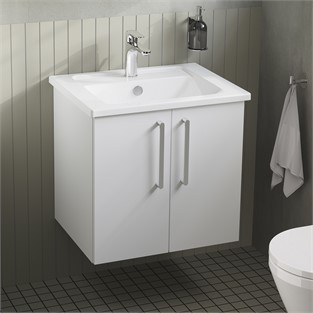 VitrA Root Kapaklı Lavabo Dolabı 60 Cm Parlak Beyaz 66354