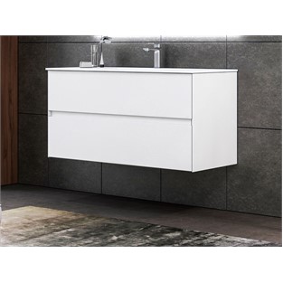 ORKA Nest Banyo Dolabı Takımı Mat Beyaz Lake 90 cm ORKA5000545