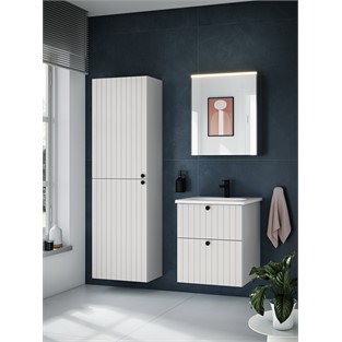 VitrA Root Groove Çekmeceli Lavabo Dolabı 60 cm Mat Beyaz 69415
